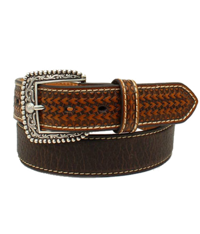 NOCONA WESTERN INLAY AND CONCHOS BELT