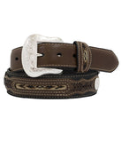 NOCONA INLAY AND CONCHOS WESTERN BELT
