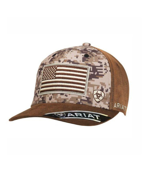 ARIAT® MENS DIGITAL CAMO SNAPBACK CAP