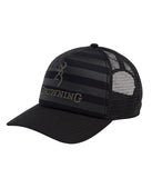 BROWNING FOAM TRUCKER FLAG CAP