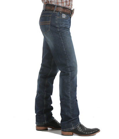 CINCH MEN'S SLIM FIT SILVER LABEL JEANS - DARK STONEWASH