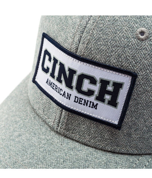 CINCH GREY AND WHITE MESH CAP - OSFA