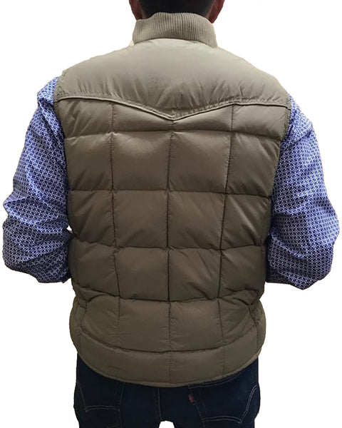 BULLRIDER WESTERN VEST - KHAKI