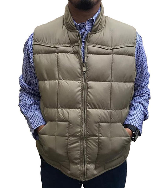 BULLRIDER WESTERN VEST - KHAKI