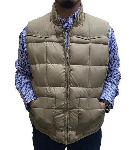 BULLRIDER WESTERN VEST - KHAKI