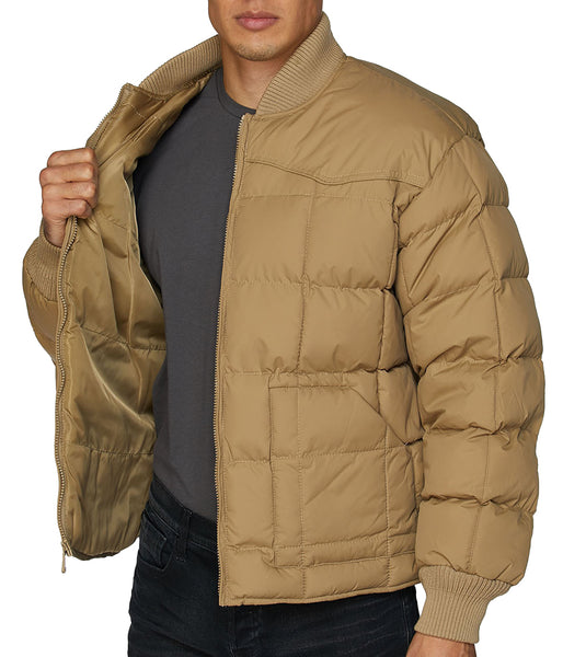 BULLRIDER WESTERN NYLON JACKET - KHAKI