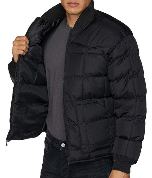 BULLRIDER WESTERN NYLON JACKET - BLACK