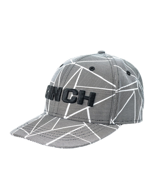 CINCH FITTED CAP - TEXTURED GRAY AND WHITE S/M