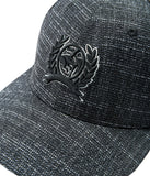 CINCH BASEBALL CAP - TEXTURED BLACK