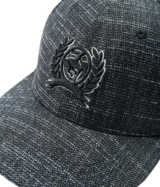 CINCH BASEBALL CAP - TEXTURED BLACK