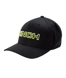 CINCH 3D LOGO FLEXFIT BASEBALL CAP - BLACK