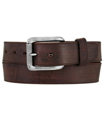 JUSTIN CLASSIC WESTERN BELT - BROWN