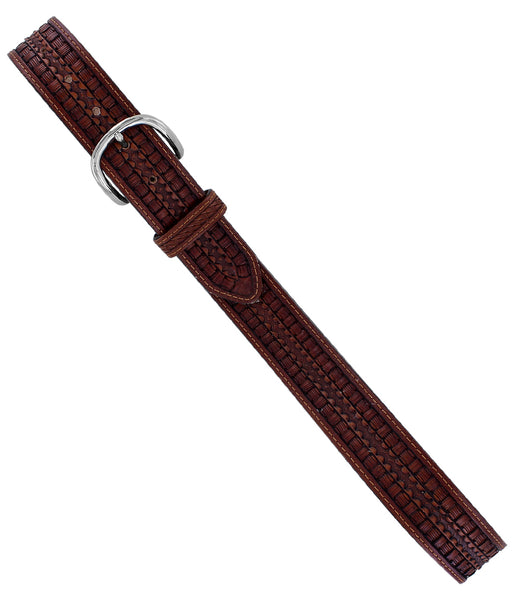 JUSTIN BANDERA WEAVE BELT - TAN