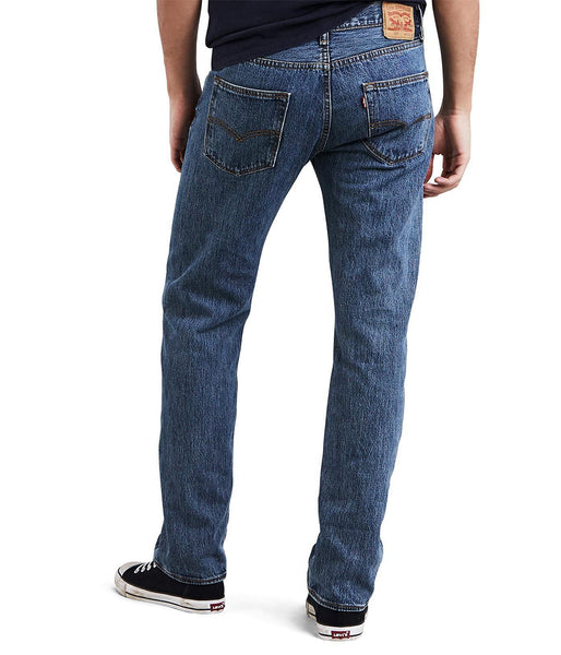 LEVI'S 501 ORIGINAL-FIT JEAN - MEDIUM STONEWASH