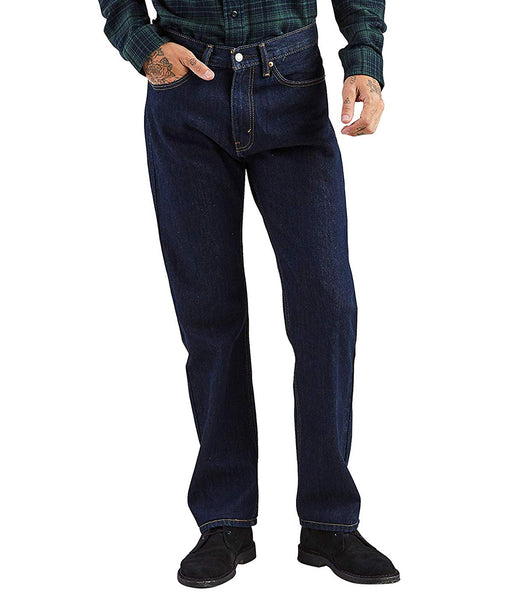 LEVI'S 505 REGULAR FIT JEAN - RINSE