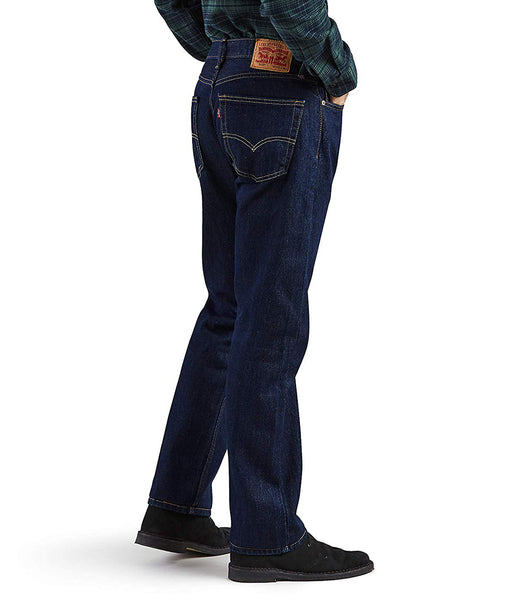 LEVI'S 505 REGULAR FIT JEAN - RINSE