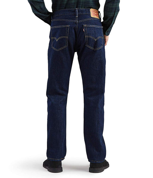 LEVI'S 505 REGULAR FIT JEAN - RINSE