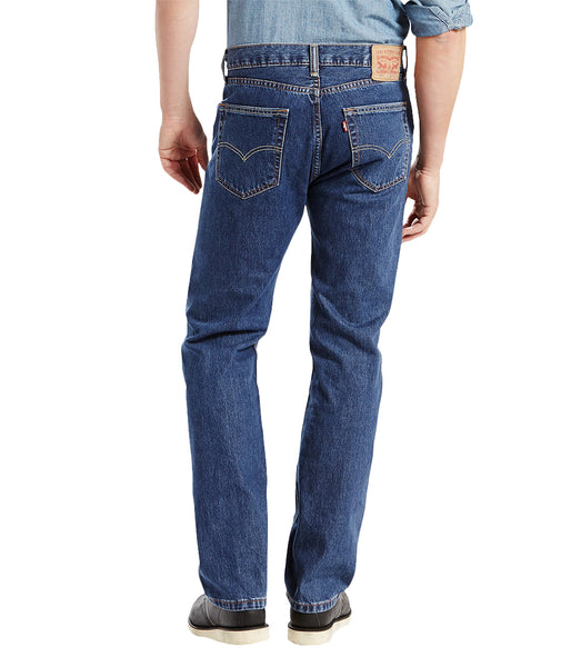 LEVI'S 505 REGULAR FIT JEAN - DARK STONEWASH