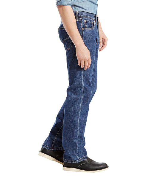 LEVI'S 505 REGULAR FIT JEAN - DARK STONEWASH