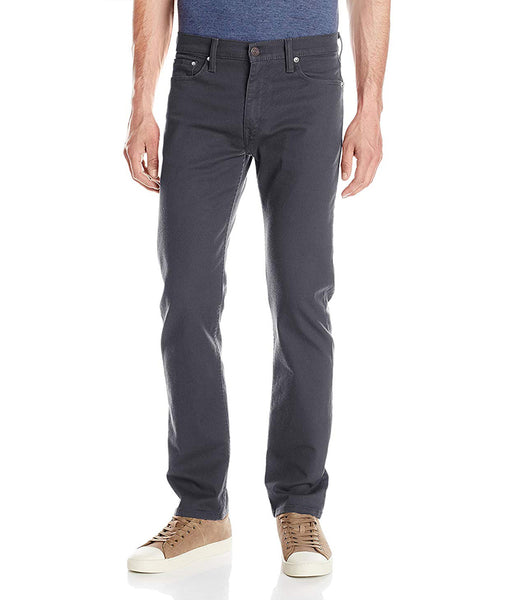 LEVI'S MEN'S 513 SLIM STRAIGHT STRETCH JEANS - STEALTH