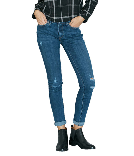 LEVI'S 711 SKINNY JEANS - DAMAGE IS DONE