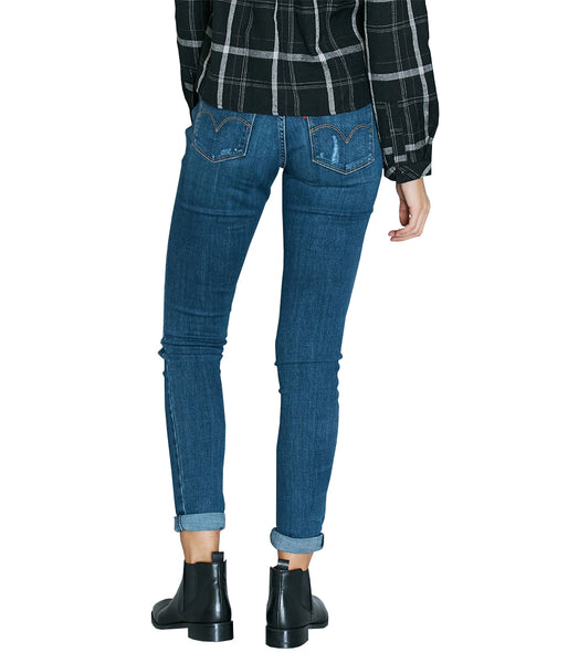 LEVI'S 711 SKINNY JEANS - DAMAGE IS DONE