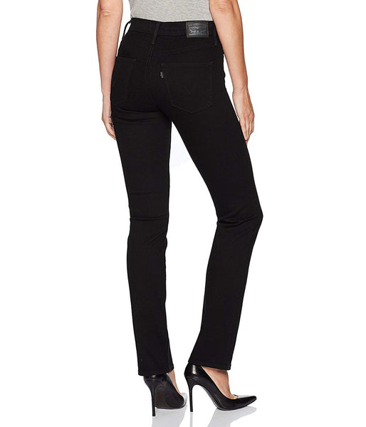 LEVI'S SLIMMING STRAIGHT JEANS - BLACKENED ASH