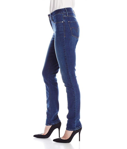 MID RISE SKINNY JEANS - INDIGO DEVOTION
