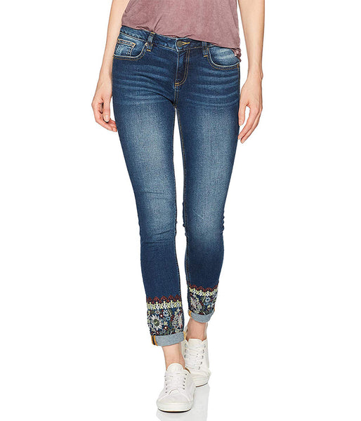 MISS ME WANDER LUST ANKLE SKINNY JEAN