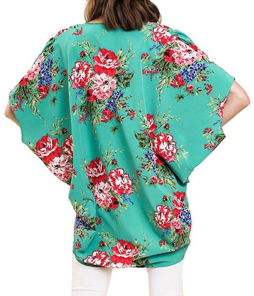 Women's Floral Kimono