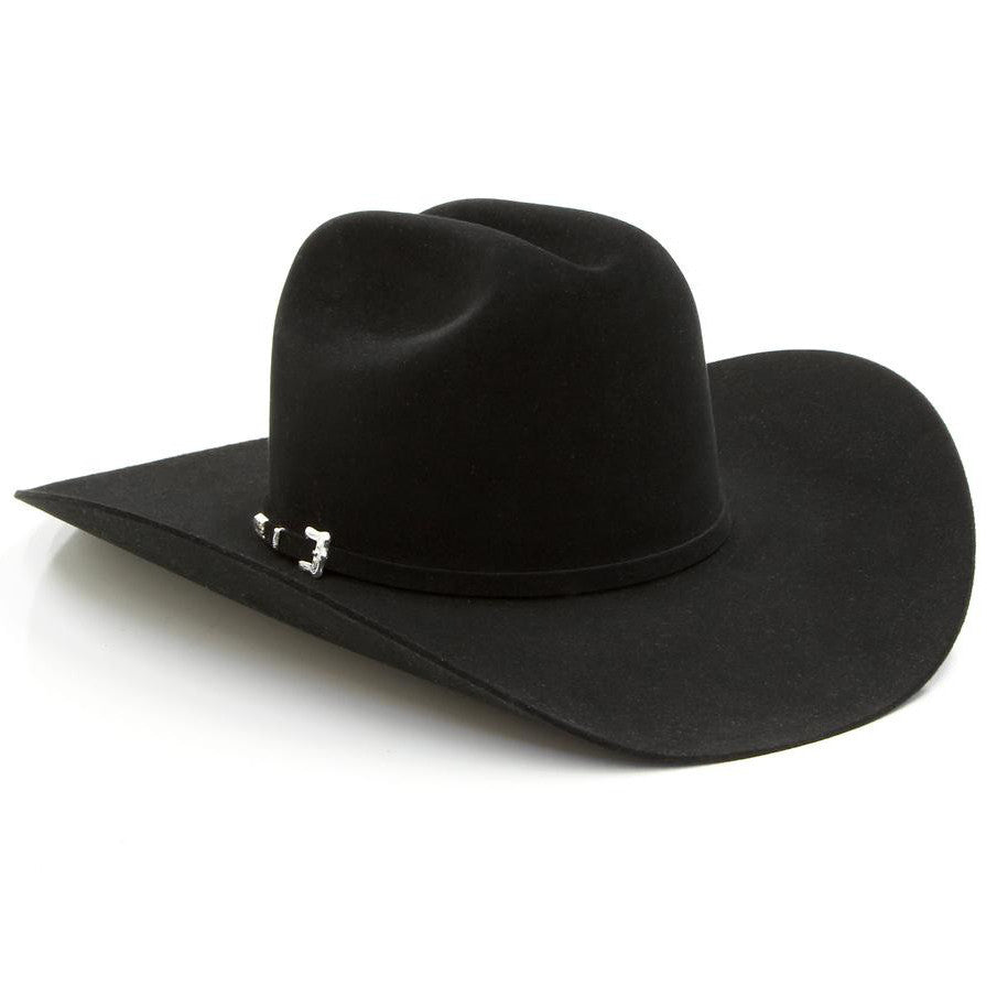 Resistol Black Gold 20X Felt Cowboy Hat 7 / Black