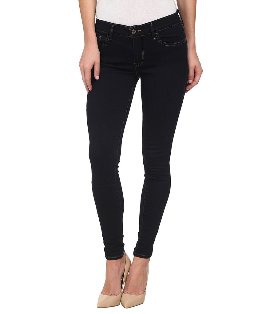 SELECTED FEMME Jeans Skinny Donna Vita Alta – Modello Slfmaggie HW, Colore Nero, In Denim Con Cotone Organico E Poliestere Riciclato